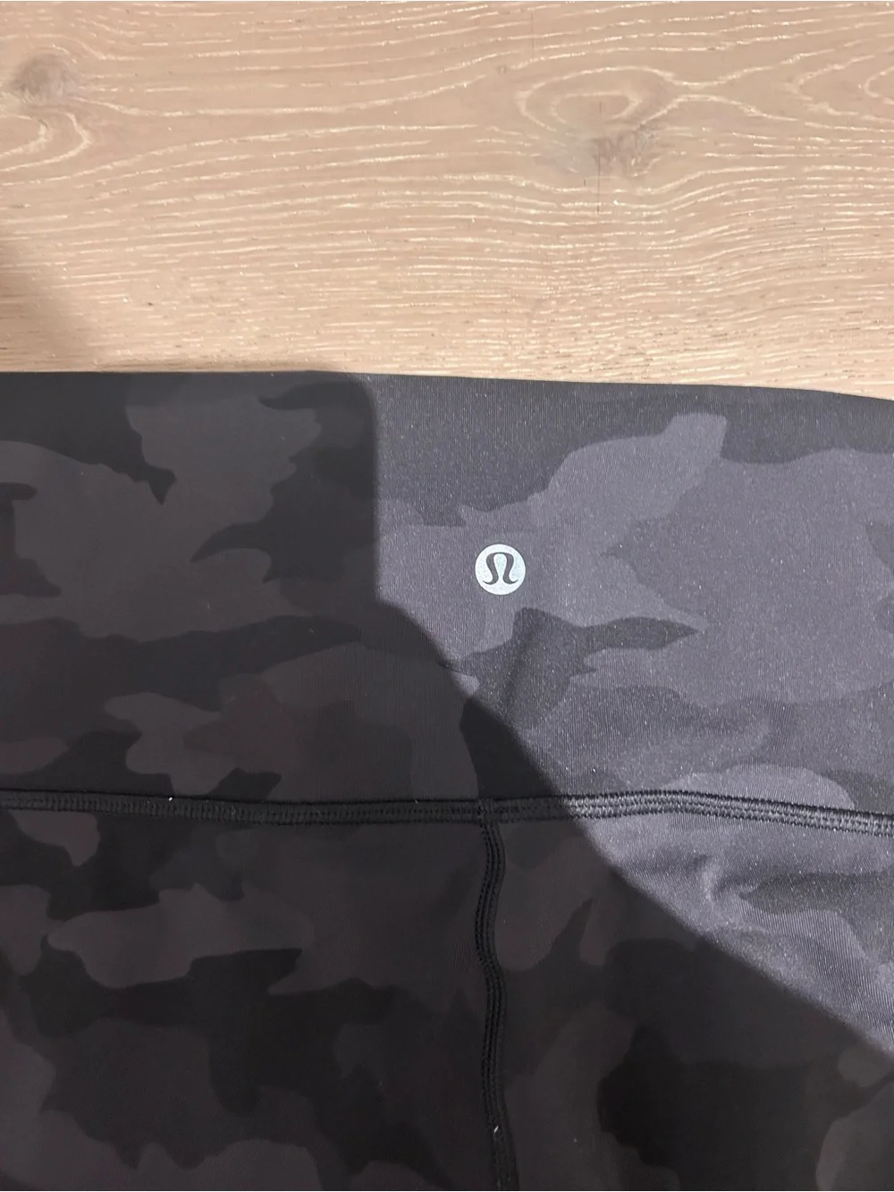 lululemon athletica Black Camo High-Rise Leggings